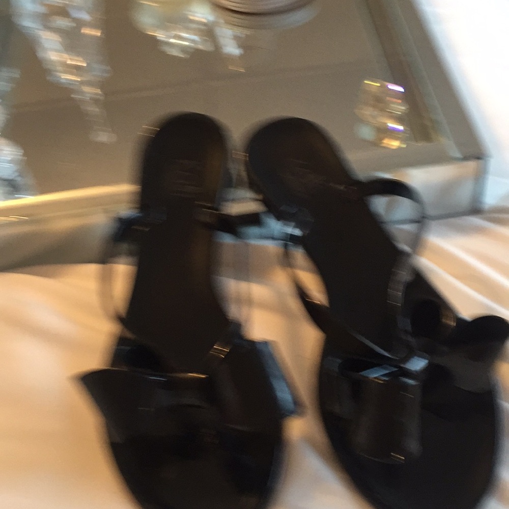 Black sandals
